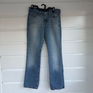 Levi's Light Blue 505 Straight Jeans